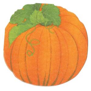 Papier Servietten, Herbst - Kürbis
