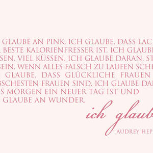 Postkarte "Ich glaube", 10101