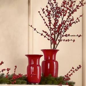 Vase, rot