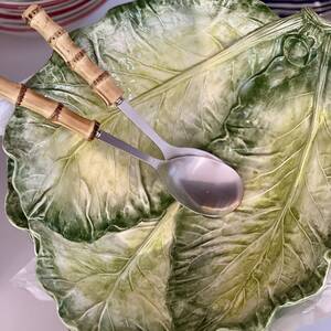 Bambus Salatbesteck
