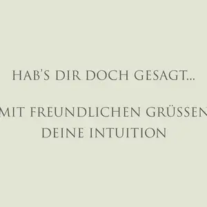 Postkarte "Deine Intuition", 10242