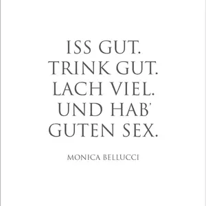 Postkarte "Iss. Trink. Lach.", 10314