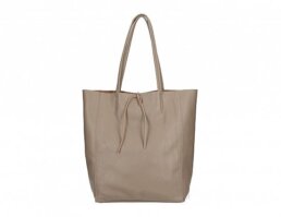 leder tasche shopper taupe uai