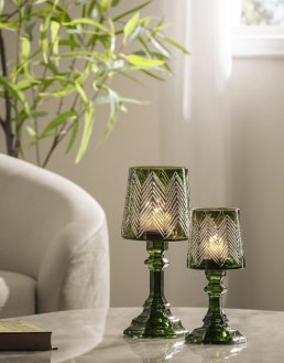 abat jour candle holder h23 d10 c4 uai