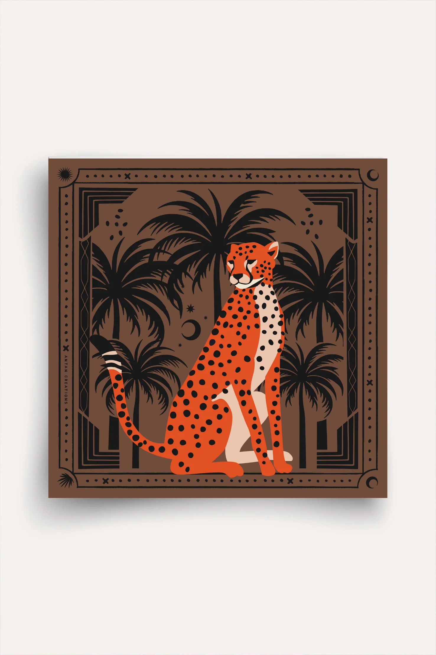 Wolltuch Cheetah & Palms 6 carre soie antan creations Cheetah Palms Brown 1 d70e720a 68a3 43c2 ba97 4587619fcf5d.jpg