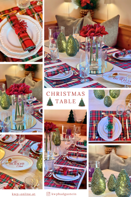 Christmas table uai
