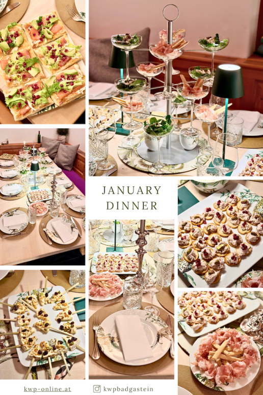 January Dinner 30 January Dinner uai