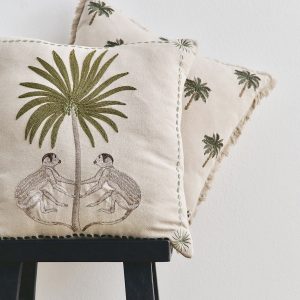 Kissen Palme & Äffchen