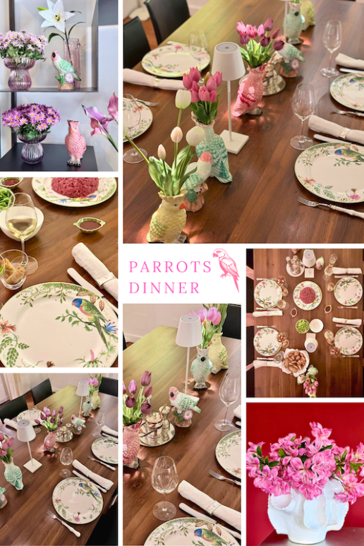 Parrots dinner 12 Parrots dinner uai