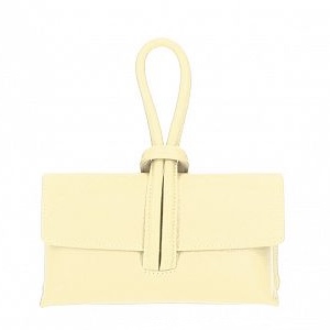 Schlaufen Clutch 20 clutch leder schlaufen griff hellgelb 2