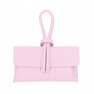 Schlaufen Clutch 16 clutch leder schlaufen griff pink 2