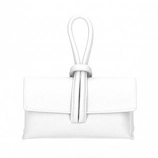 Schlaufen Clutch 18 clutch leder schlaufen griff weiss 2