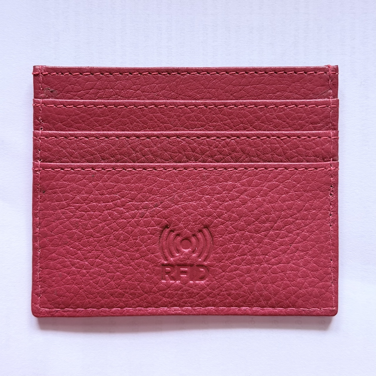 Karten Etui 18 kreditkarten halter rot
